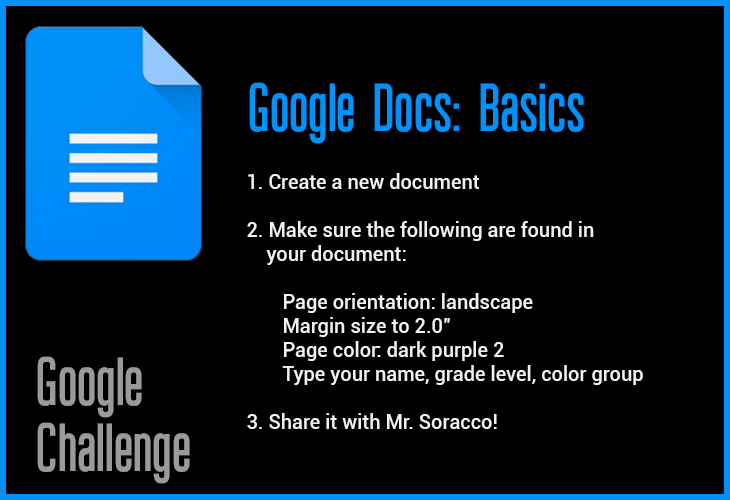 Google Docs: Basics!